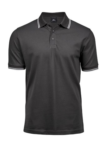 Tee Jays Luxury Stripe Stretch Polo (1407) 2