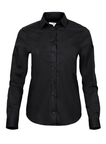 Tee Jays Women’s Stretch Luxury Shirt (4025) 2