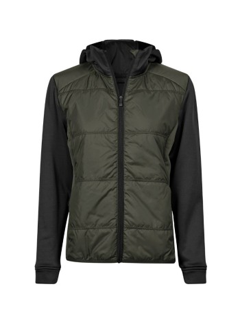 Tee Jays Women’s Hybrid-Stretch Hooded Jacket (9113) 2