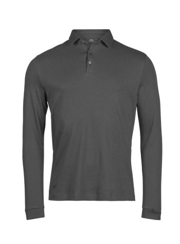 Tee Jays Pima Cotton Long-Sleeve Polo (1442) 2