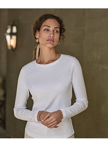 Tee Jays Women’s Long Sleeve Interlock Tee (590)