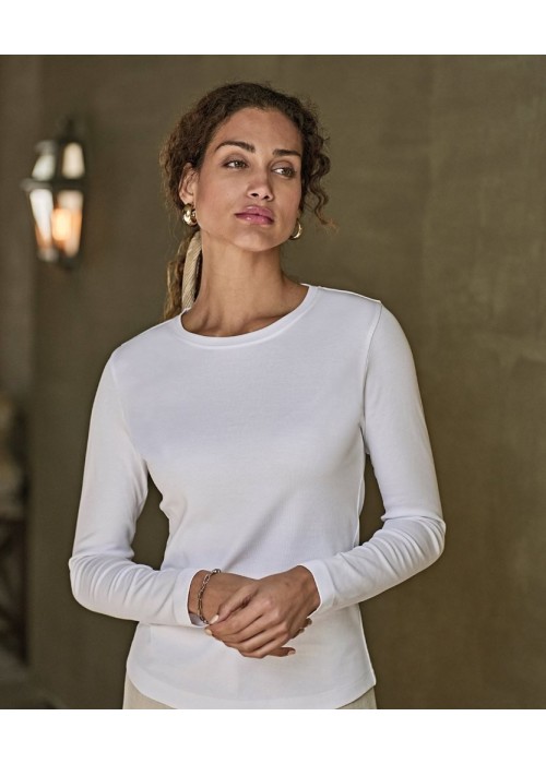 Tee Jays Women’s Long Sleeve Interlock Tee (590)