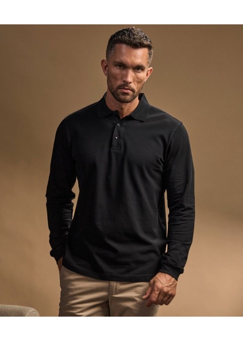 Tee Jays Luxury Stretch Long Sleeve Polo (1406)