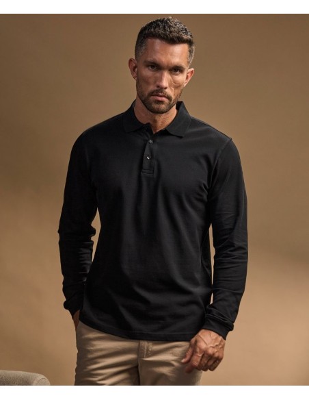 Tee Jays Luxury Stretch Long Sleeve Polo (1406)