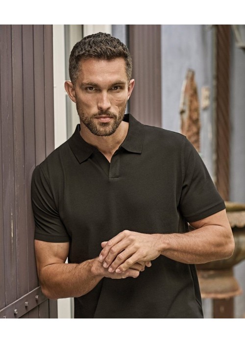 Tee Jays Luxury Stretch V-Neck Polo (1404)