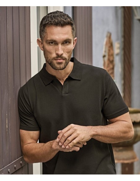 Tee Jays Luxury Stretch V-Neck Polo (1404)