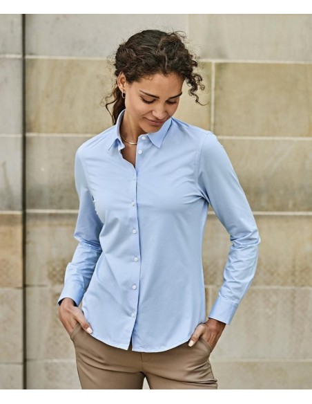 Tee Jays Women’s Active Stretch Shirt (4031)