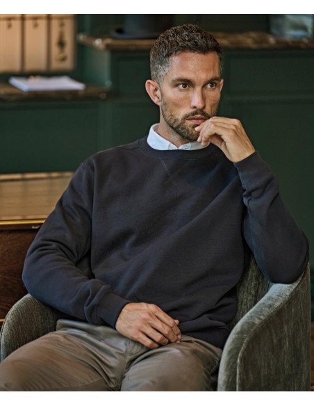 Tee Jays Ribbed Interlock Crew Neck (5504)