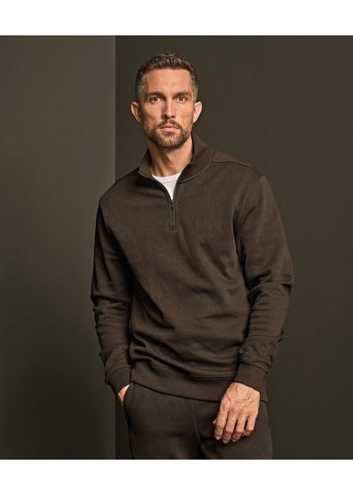 Tee Jays Ribbed Interlock Half-Zip (5506)