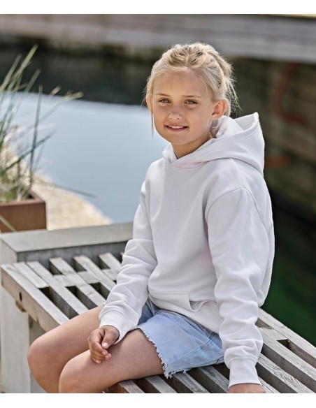 Tee Jays Junior UNLABELED Hooded Sweatshirt (5152B)