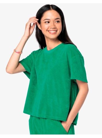 Native Spirit Ladies Terry Towel T-Shirt