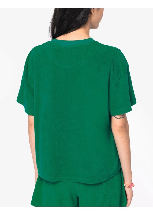 Native Spirit Ladies Terry Towel T-Shirt