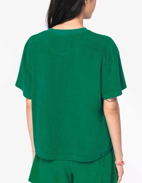 Native Spirit Ladies Terry Towel T-Shirt