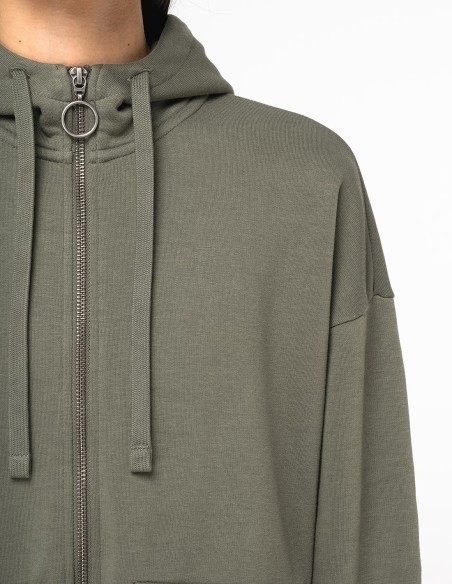 Native Spirit Ladies Full Zip Hooded Sweatshirt