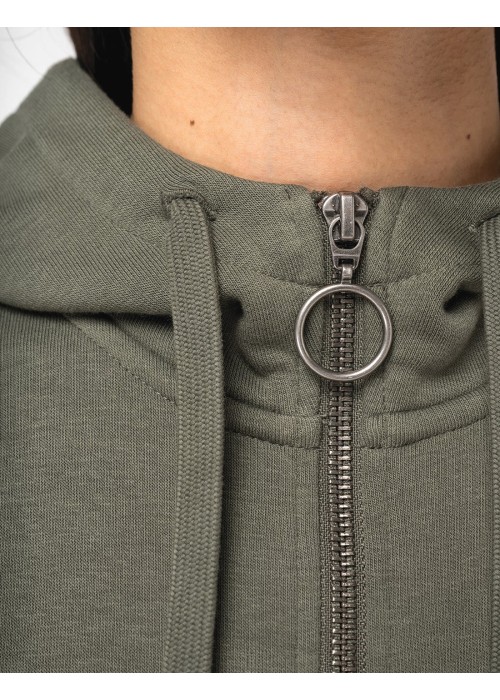 Native Spirit Ladies Full Zip Hooded Sweatshirt