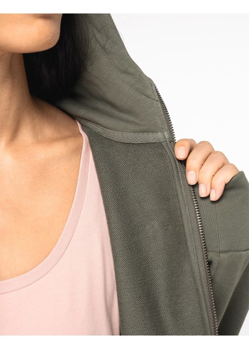 Native Spirit Ladies Full Zip Hooded Sweatshirt