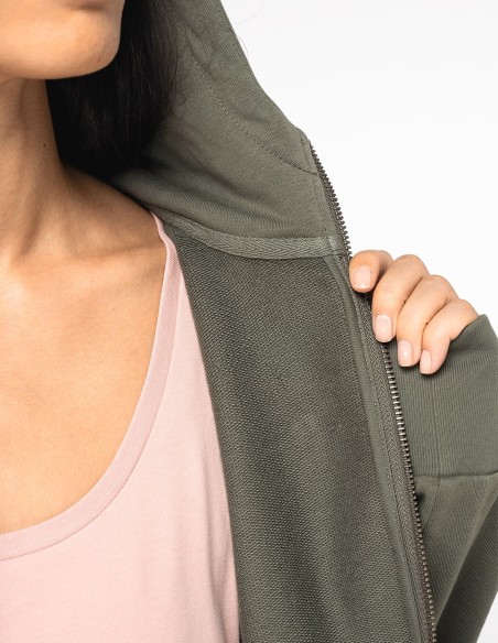 Native Spirit Ladies Full Zip Hooded Sweatshirt