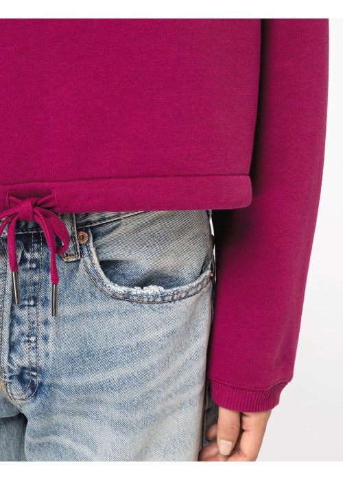 Native Spirit Ladies Oversized Cropped Sweatshirt