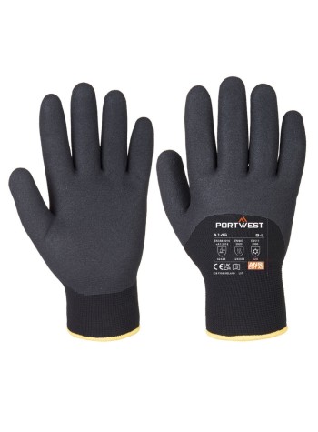 Portwest Cold 15 Nitrile Sandy 3/4 Dipped Glove