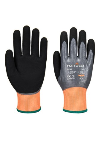 Portwest Cut F15 Nitrile Aqua Glove