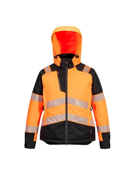 Portwest PW3 Hi-Vis Women's Winter Soft-Touch Jacket