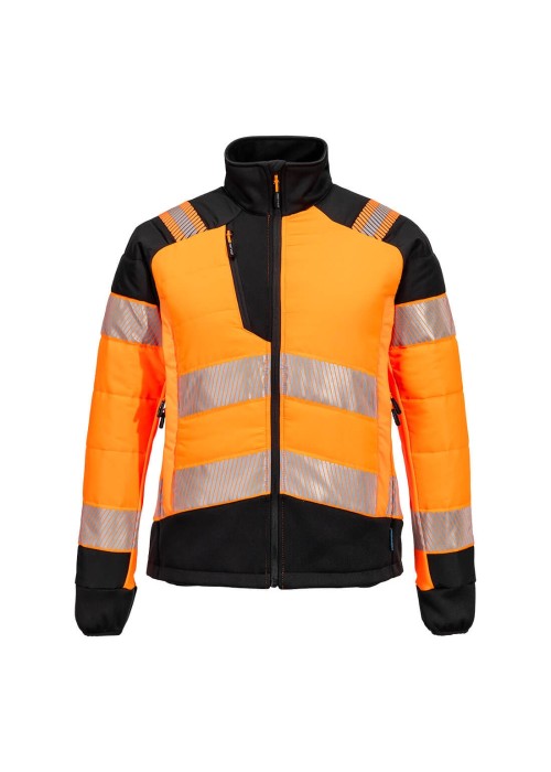 Portwest PW3 Hi-Vis Women's Hybrid Baffle Jacket