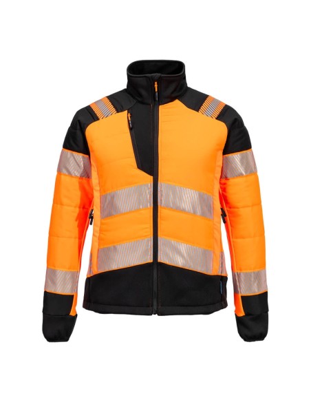 Portwest PW3 Hi-Vis Women's Hybrid Baffle Jacket