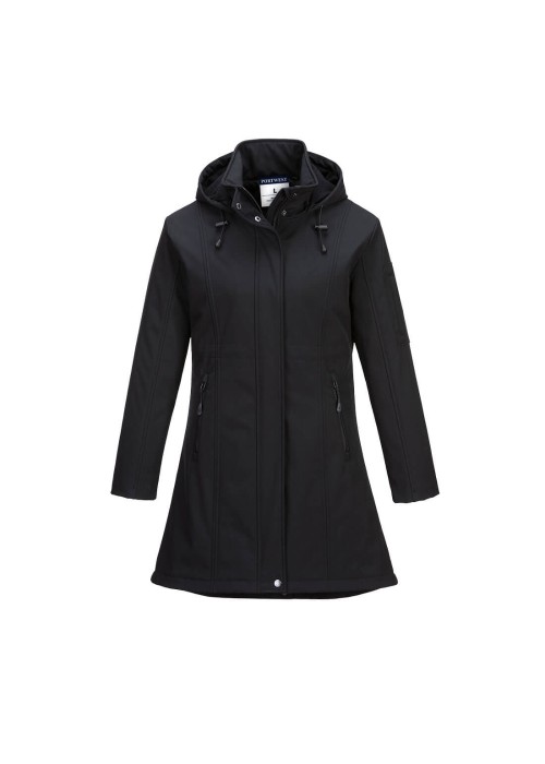 Portwest Carla Women's Hooded Softshell Jacket...