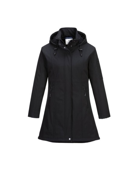Portwest Carla Women's Hooded Softshell Jacket (3L)