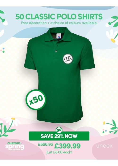 Bundle: 50 Pro RTX Polo Shirts