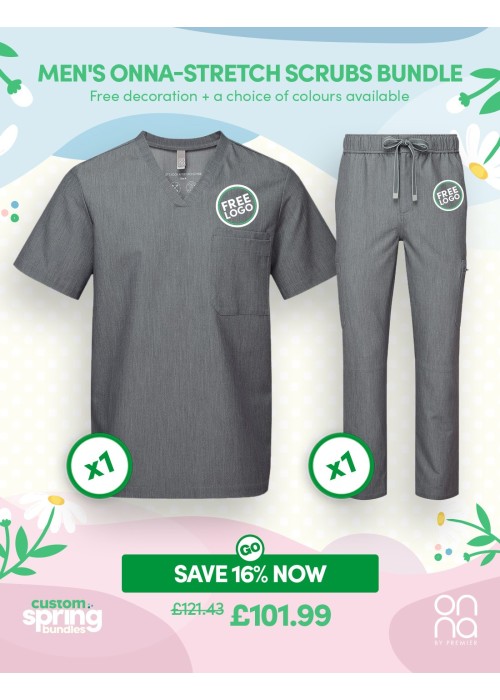 Men's Onna-Stretch Scrubs Bundle