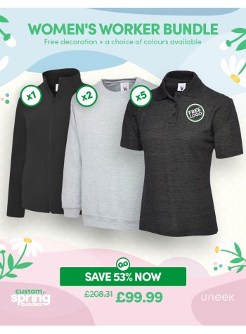 Women's Worker Bundle with Free Logos