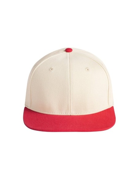 Beechfield Contrast Flat Peak 6-Panel Cap