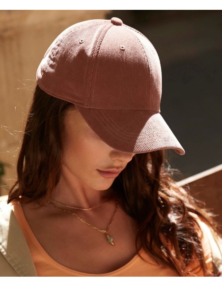 Beechfield EarthAware® Organic Cord Baseball Cap