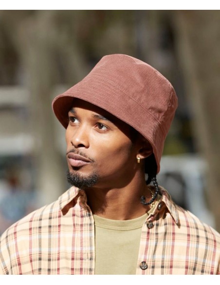 Beechfield EarthAware® Organic Cord Bucket Hat