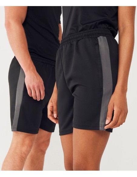 Finden & Hales Knitted Shorts with Zip Pockets