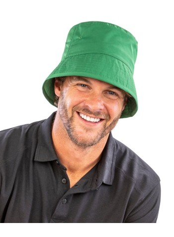 Result Headwear Recycled Bound Edge Bucket Hat