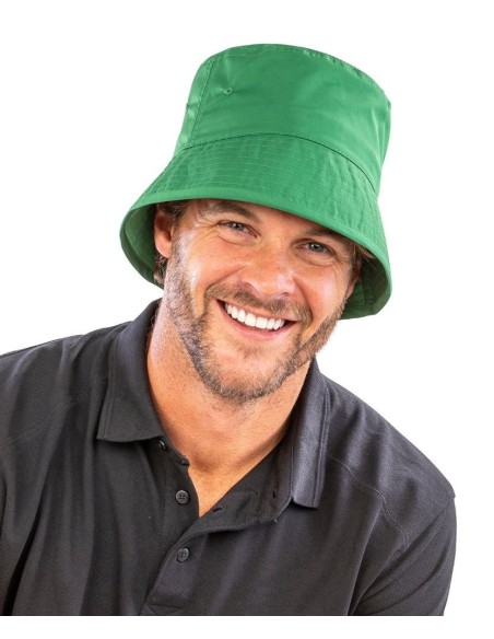 Result Headwear Recycled Bound Edge Bucket Hat