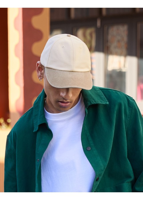 Beechfield Contrast Peak Low-Profile Vintage Cap