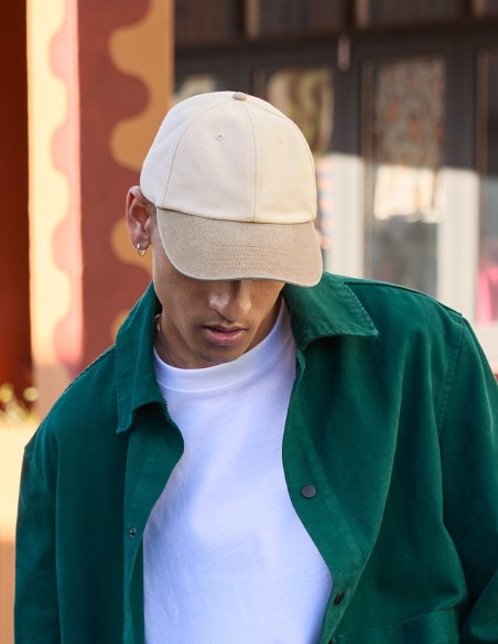 Beechfield Contrast Peak Low-Profile Vintage Cap