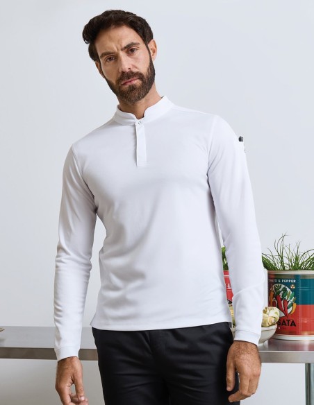 Premier Essential Coolchecker® Long Sleeve Chef’s Shirt