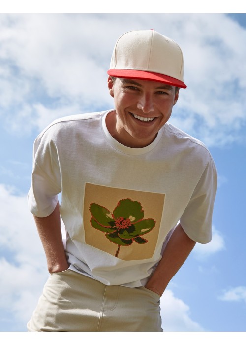 Beechfield Contrast Flat Peak 6-Panel Cap