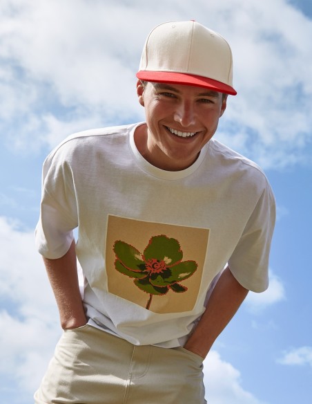 Beechfield Contrast Flat Peak 6-Panel Cap