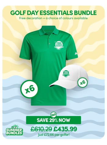 Custom Golf Day Bundle | Personalised Caps & Polos