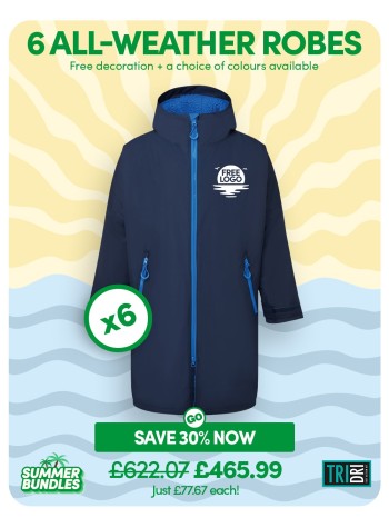 TriDri® Waterproof Changing Robe Bundle | All-Seasons Outerwear