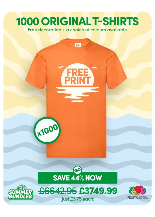 Bundle: 1000 x Fruit of the Loom Original...