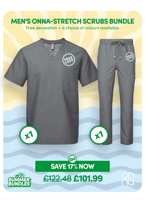 Men's Onna-Stretch Scrubs Bundle