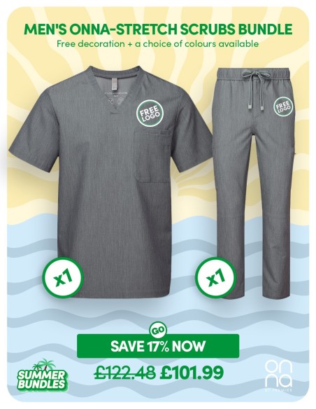 Men's Onna-Stretch Scrubs Bundle