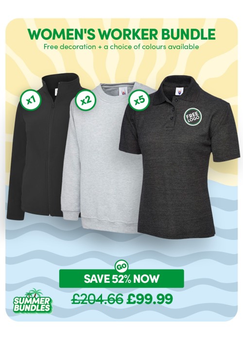 Women's Worker Bundle with Free Logos