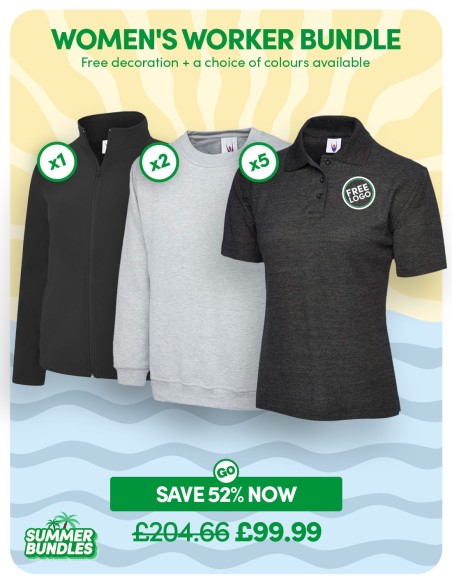 Women's Worker Bundle with Free Logos